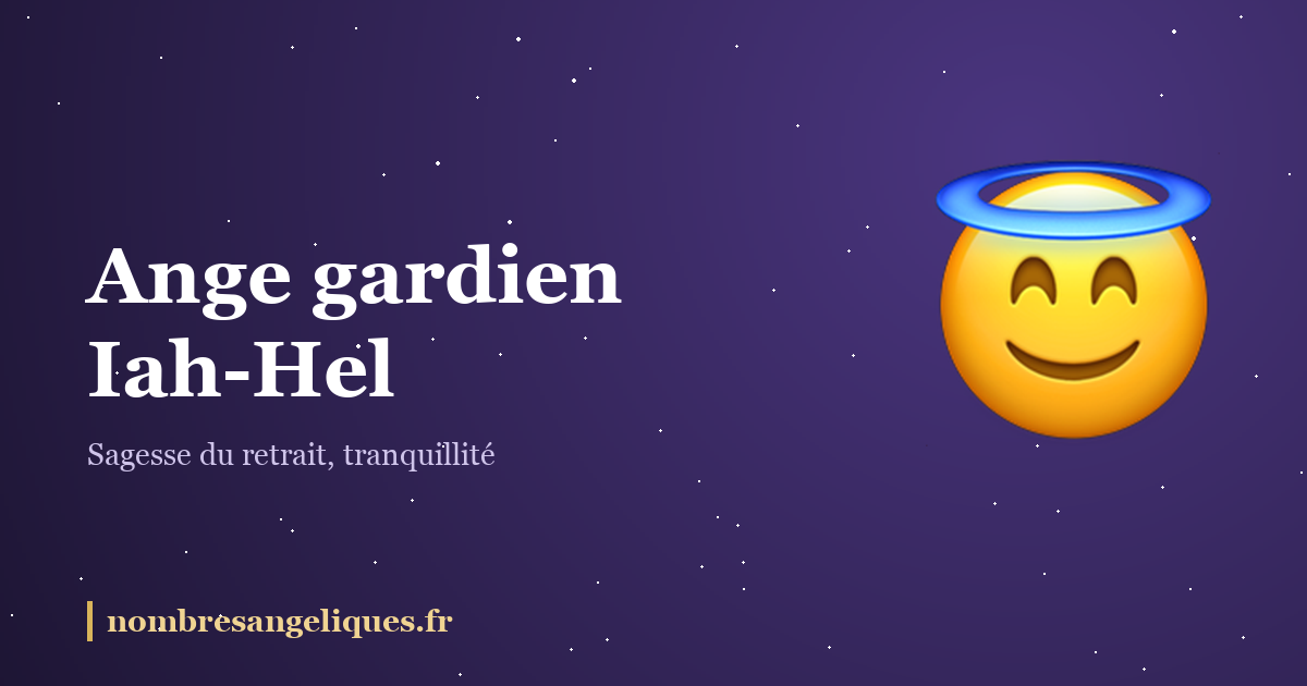 Ange gardien Iah-Hel : illustration