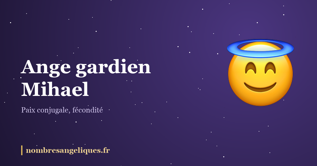 Ange gardien Mihael : illustration