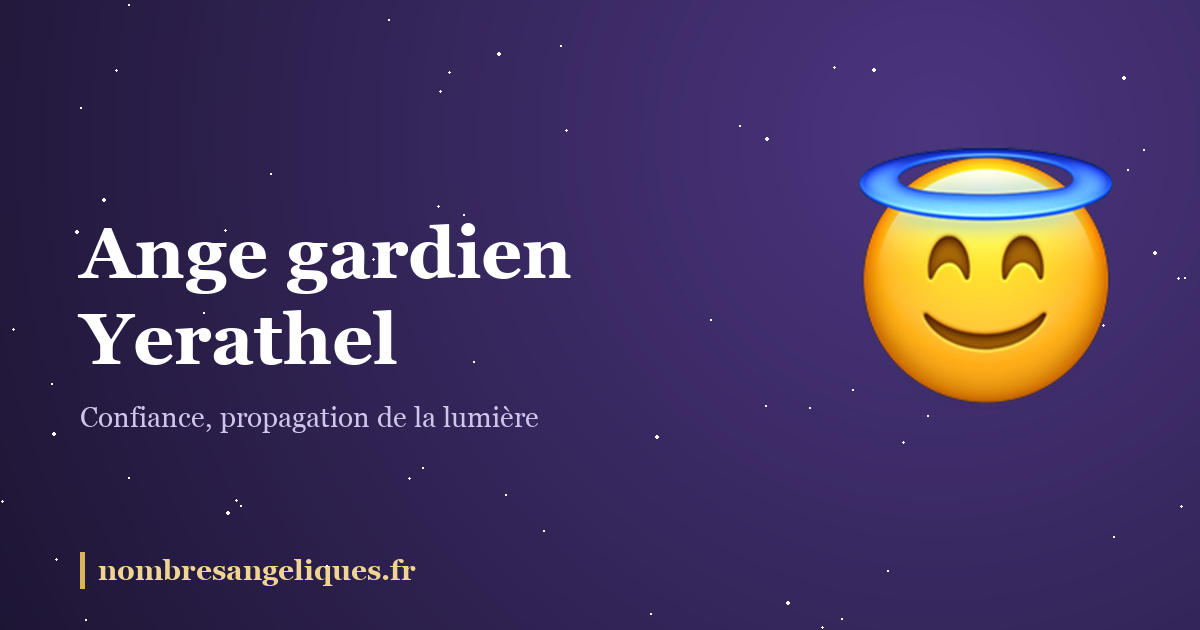 Ange gardien Yerathel : illustration