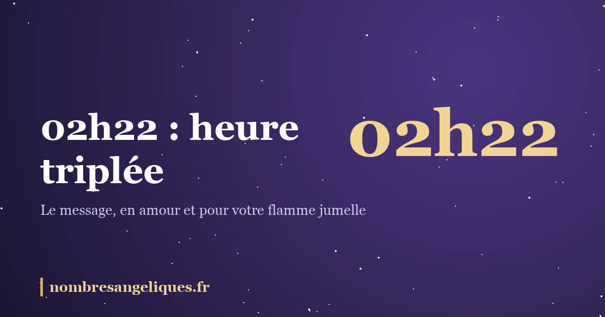 02h22 heure miroir : illustration
